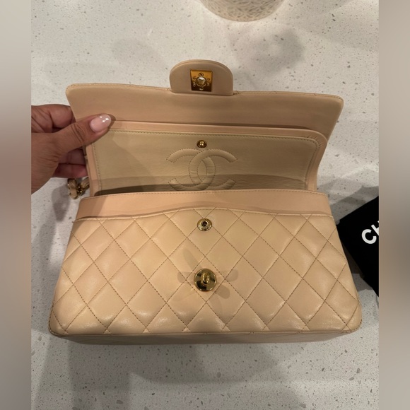 Chanel classic double flap medium lambksin - Picture 7 of 13